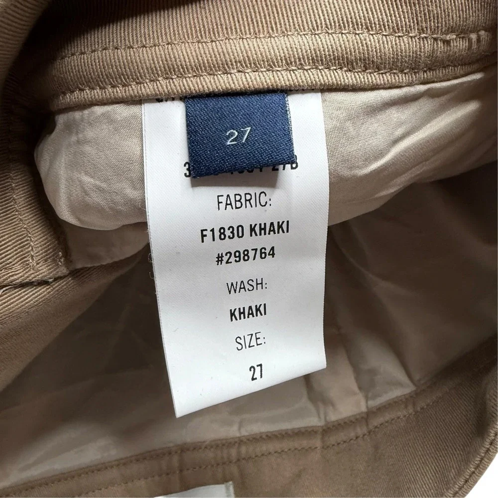 CITIZENS OF HUMANITY Pleated Mini Skirt Khaki Twill Women's Size 27 Preppy